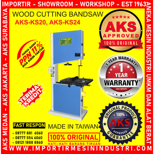 Alat Pembelah Kayu Wood Cuitting Band Saw Type AKS - KS20
