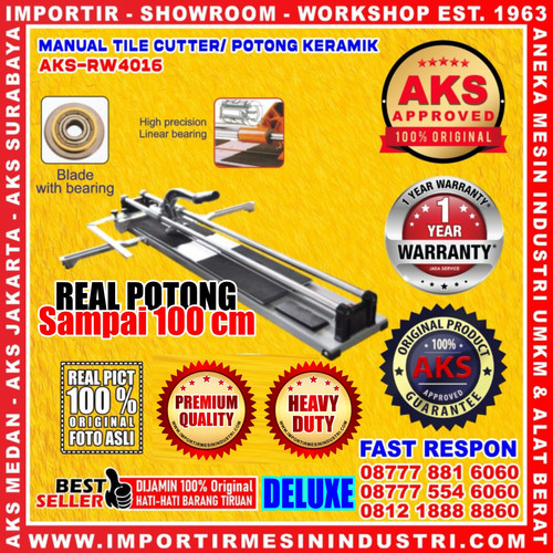 [EZM.3600553] Manual Tile Cutter Alat Pemotong Keramik Granit 100 Cm RW4016