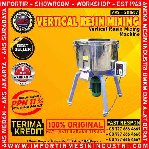 [EZM.3600651] Vertical Resin Mixer Mixing Blender Dispensing Machine SD150V