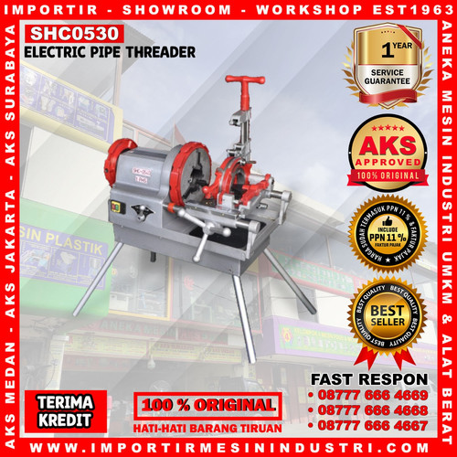 [EZM.3600673] MESIN SENAI PIPA 3 INCH / 3" MESIN SENAI PIPA MODEL ELEKTRIK SHC0530