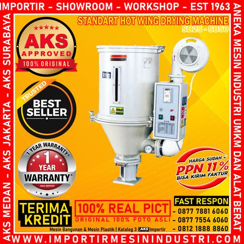[EZM.3600702] Mesin Pengering Biji Plastik Electric Hopper Dryer AKS - SB25