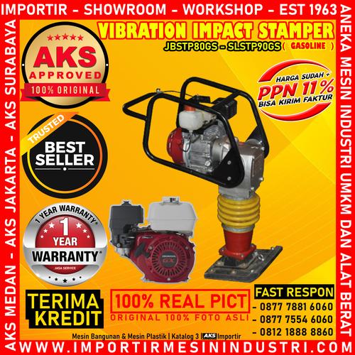 [EZM.3600770] MESIN PEMADAT STAMPER KUDA ENGINE GASOLINE HONDA GX160 AKS - JBSTP80GS