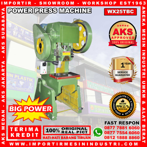 [EZM.3600776] Pon Machine / Pon Metal AKS - WX25TBC Mesin Pon 25 Ton