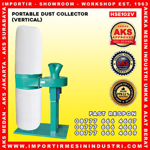 [EZM.3600802] MESIN SEDOT DEBU PORTABLE DUST COLLECTOR (VERTICAL) AKS- HSE102V