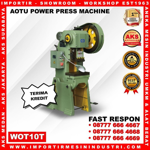 [EZM.3600859] Mesin Press "AOTU" Bench Press Stamping Machine 10 Ton AKS - WOT10T