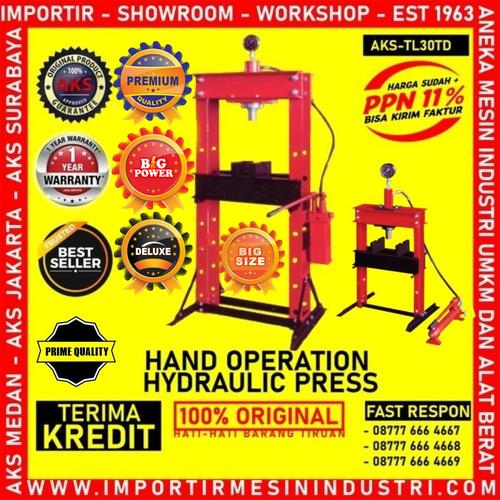 [EZM.3600862] Hydraulic Press 30 Ton Mesin Alat Press Hidrolik 150 mm | AKS - TL30TD