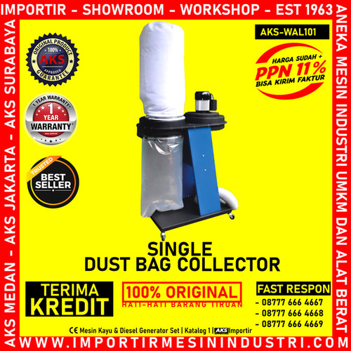 mesin pengumpul Debu Single Dust Bag Collector Type AKS - WAL101