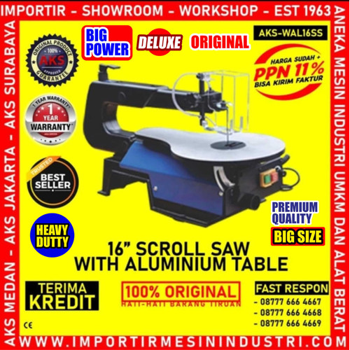 [EZM.3600907] Mesin Pemotong Kayu kecil GERGAJI LISTRIK MINI - WAL16SS
