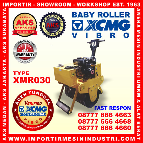 [EZM.3600919] Baby Vibrator Single Drum Road Roller Engine XCMG Type AKS-XMR030
