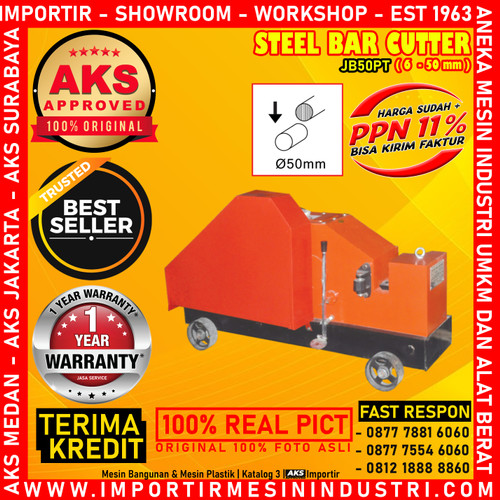 [EZM.3601009] Alat Potong Logam Besi 50 mm Steel Bar Cutter AKS - JB50PT