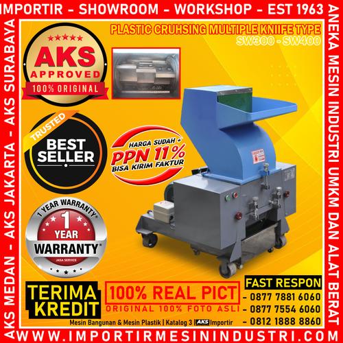 [EZM.3601010] Recycle grinding Machine crusher Plastik Multiple Knife AKS - SW400