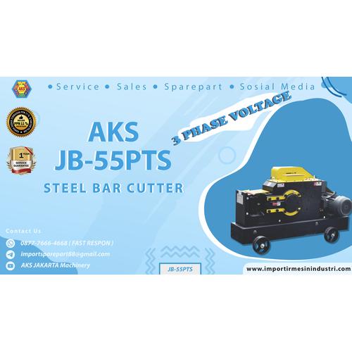 [EZM.3601018] Mesin Pemotong Besi Steel Bar Cutting Machine 55mm AKS - JB55PTS