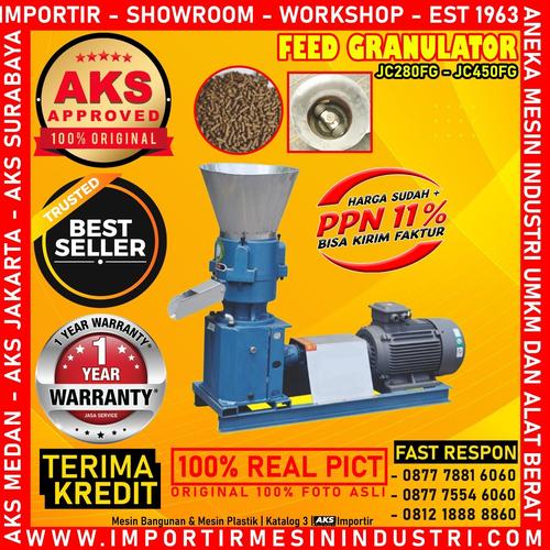 [EZM.3601020] Mesin Pencetak Pakan Granulator Mesin Pellet Terbaik AKS - JC450FG
