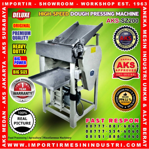 [EZM.3601101] SZ200 DOUGH SHEETER AKS / MESIN PRESS ADONAN STANDING ORIGINAL