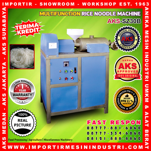 [EZM.3601121] MESIN PEMBUAT BIHUN RICE NOODLE MAKER AKS-SZ30B ORIGINAL
