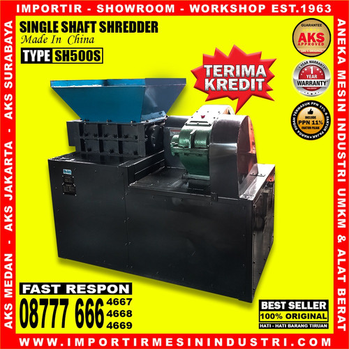 [EZM.3601135] Mesin Shreeder Penghancur Ranting Pohon Limbah Kayu AKS - SH500S