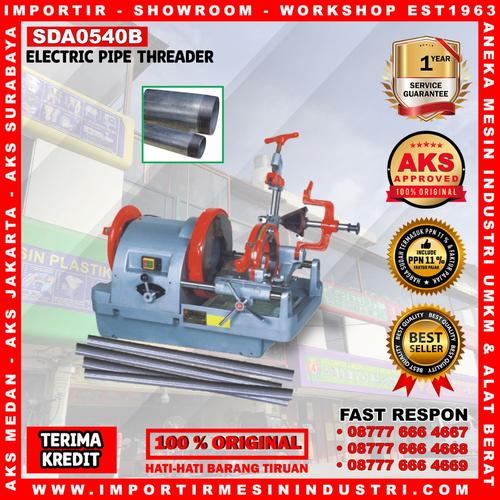 [EZM.3601143] Mesin Listrik Elektrik 1/2" - 4" Inch Threader AKS - SDA0540B