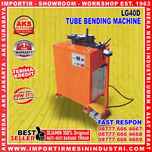 [EZM.3601206] Mesin Tekuk Tube Bending Machine 16-40mm 1500W Radius Dx3/4 Type LG40D