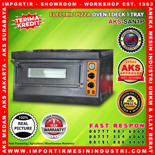 [EZM.3601251] GAS OVEN PIZZA PEMANGGANG PIZZA AKS-SAN1P ORIGINAL RESMI