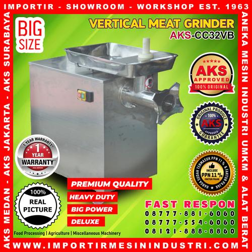 [EZM.3601315] Stainless Electric Meat Mesin Giling Daging PENGGILING AKS-CC32VB