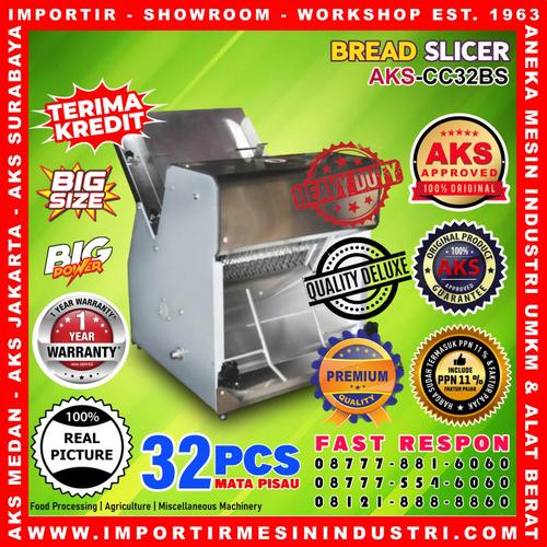 [EZM.3601317] Bread Slicer AKS CC32BS Mesin Pemotong / Potong Roti Tawar ORIGINAL