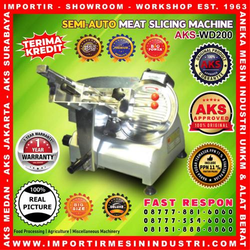 [EZM.3601346] Meat Slicer Mesin Pengiris / Iris Daging WD200 AKS ORIGINAL