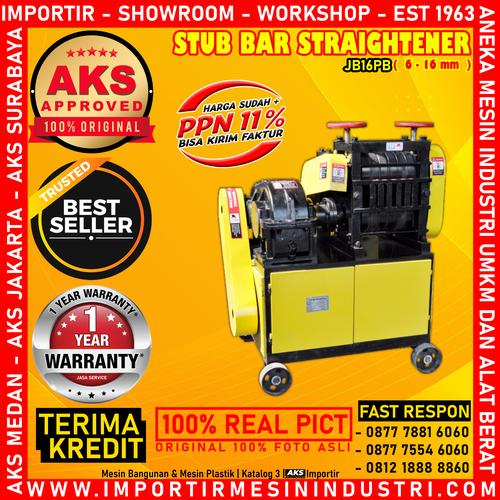 [EZM.3601389] Mesin MelurusKan Besi Beton / Bar Straightener Stub AKS - JB16PB