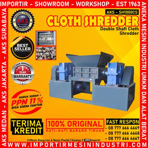 [EZM.3601390] Mesin Penggiling Kain Cloth Shredder Machine AKS - SH1000CS