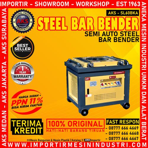 [EZM.3601434] Steel Bar Bender / Mesin Besi Pembengkok Penekuk 5.5 Kw - SL60BKA
