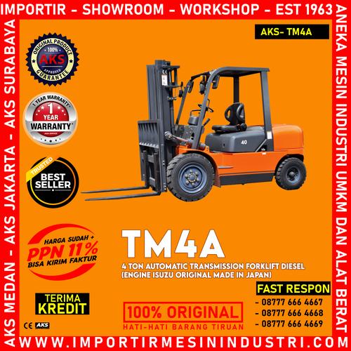 [EZM.3601466] Alat Mesin Forklift Max 4 TON Automatic Transmission Engine ISUZU