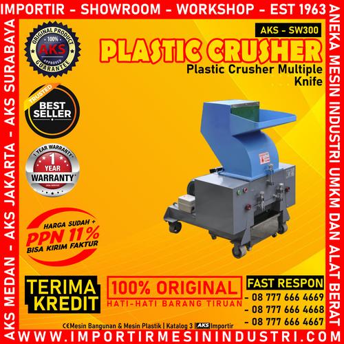 [EZM.3601528] Plastic Crusher SW300 / Mesin Penghancur Plastik Penggiling - 7.5 Hp