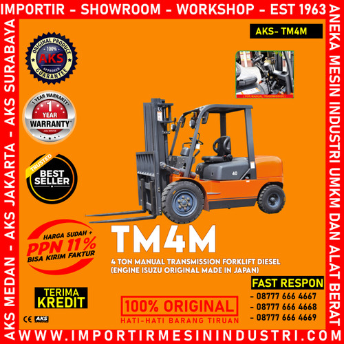 [EZM.3601593] ISUZU Angkut Barang Manual Transmission Diesel Engine 4 Ton - TM4M