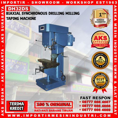 [EZM.3601637] Mesin Milling Drilling Machine Taping Tap / DH32DS 600 x 230 mm / 4''