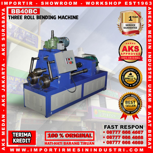 [EZM.3601682] Hydraulic Three Roll Bending Machine/Mesin Tekuk Pipa BB40BC