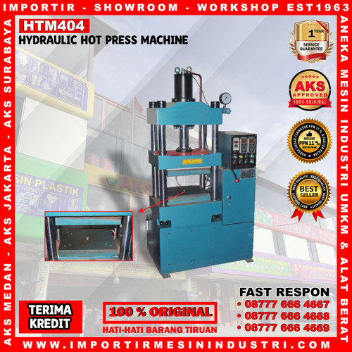 [EZM.3601746] Mesin Pres Hidrolik mesin Hott press hydraulic Machine 40 ton HTM404