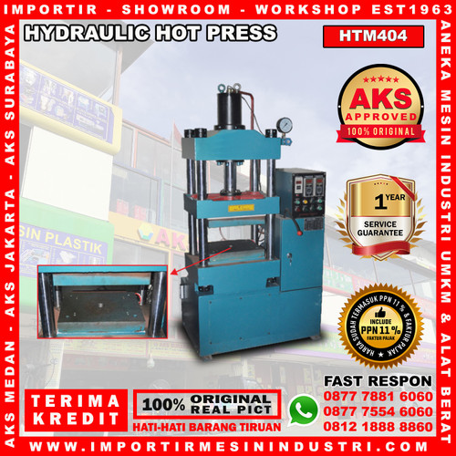 [EZM.3601748] Mesin Pres Hidrolik Hott Press Machine AKS - HTM404
