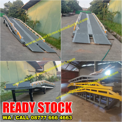 [EZM.3601785] UPRAMP / Movable Dock Ramp Dermaga Bongkar Muat 8 Ton 1.6 m - TKN8TJ