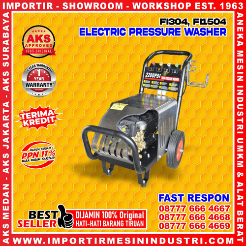 [EZM.3601832] Mesin Steam Cuci Mobil 3 Kw / 4 Hp / 3 Phase - FI1504
