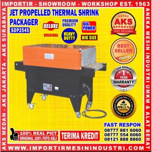 PACKAGING MACHINE / MESIN PENYUSUT PLASTIK KEMASAN | AKS - SDP2545