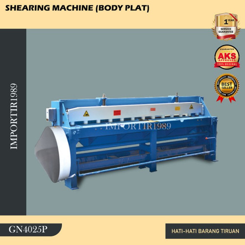 Mesin Potong Plat Ukuran 4x2500mm Shearing Machine Type AKS-GN4025P