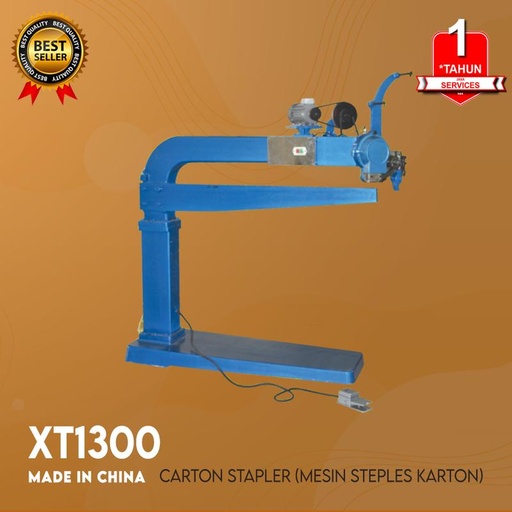 AKS - XT1300 Mesin Staples Karton Double Slanting 13 x12 mm 0.37 Kw