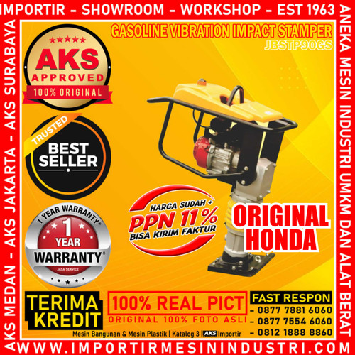 Mesin Stamper Kuda untuk Pemadat Tanah Type AKS - JBSTP90GS