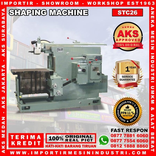 Shaping Machine 660 mm / Mesin Sekrap / Shaping Automatic - STC26