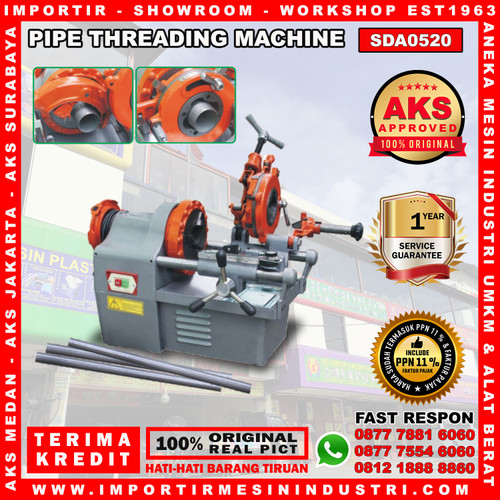 Mesin Senai Pipa Listrik - Electric Pipe Threader 28 Rpm Type SDA0520