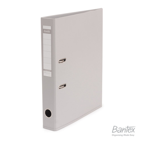 Bantex Ordner Folio 5 cm PVC Lever Arch File Grey #1466V05