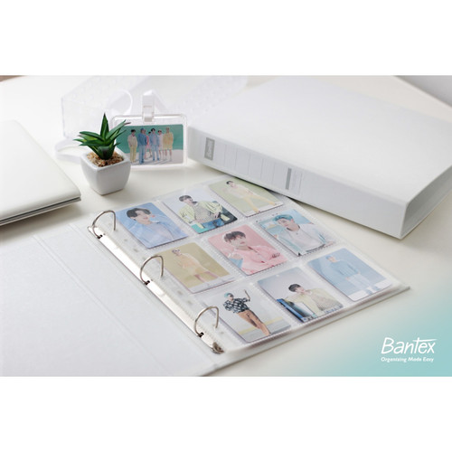 Bantex 3 Ring Binder A4 Tropica Color White – 8322P07