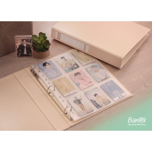 Bantex 3 Ring Binder A4 Tropica Color Peach – 8322P45