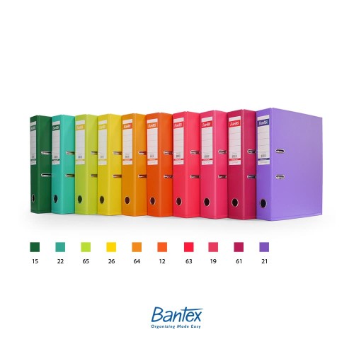 Bantex Lever Arch File Ordner Folio 7cm Plastic #1465V