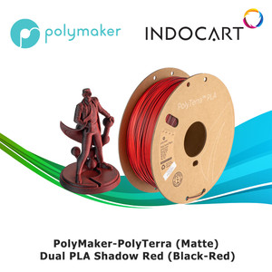 3D Printer FILAMENT PolyMaker PolyTerra Dual Color PLA Matte 1.75mm 1kg