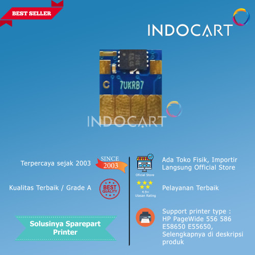 Auto Reset Chip Tinta HP 981XL-HP PageWide 556 586 E58650 E55650